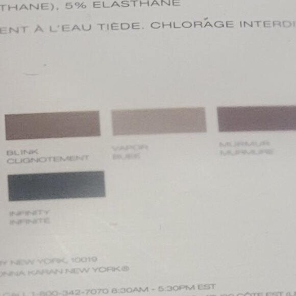 DKNY Sheer to the Waist Tanga Pantyhose Small NWT - Picture 8 of 8